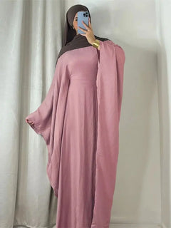 Linen Batwing Abaya