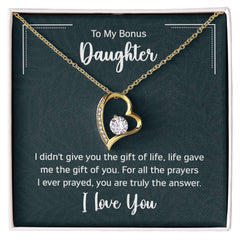 Forever Love Necklace - For Bonus Daughter