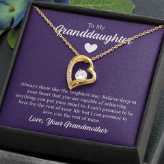 Forever Love Necklace - For Granddaughter From Grandmother